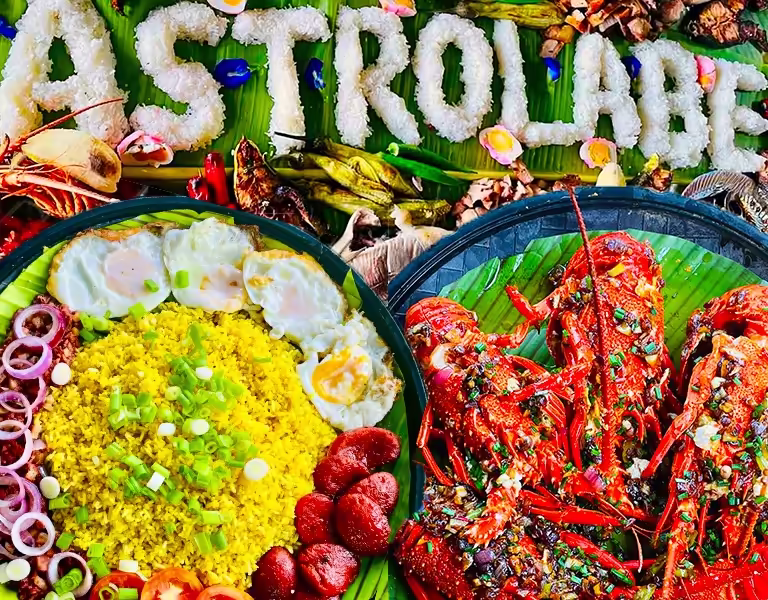 Cuisine locale à Catanduanes à L’Astrolabe Ecolodge avec fruits de mer, poissons et plats philippins traditionnels